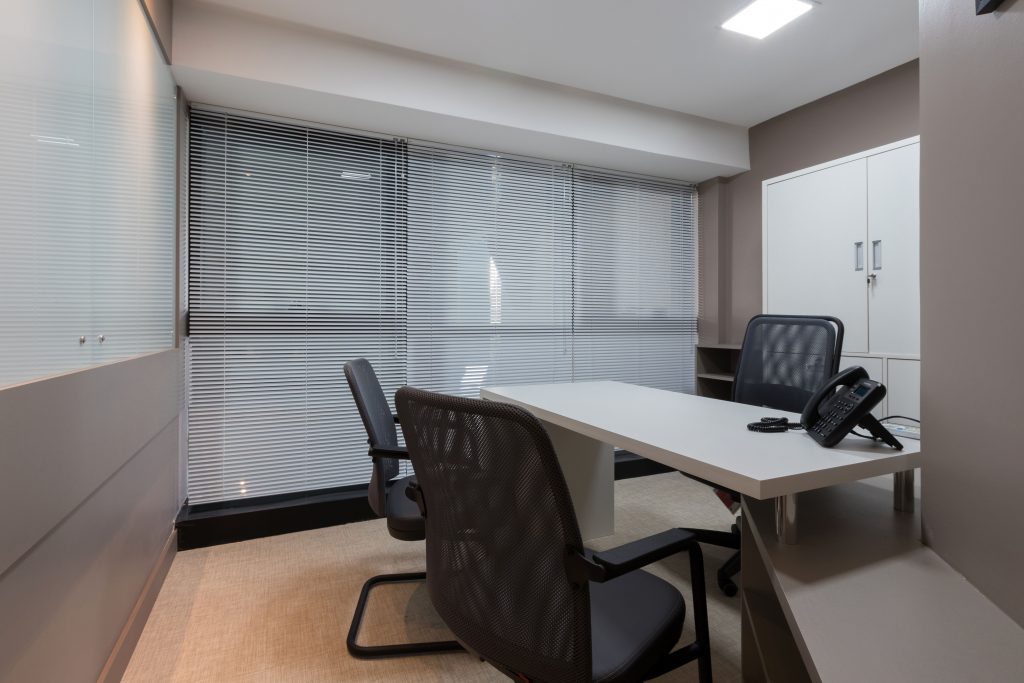 Sala de atendimento do RMP Advogados em Porto Alegre